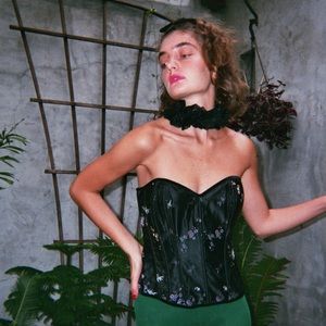 Vintage corset bustier